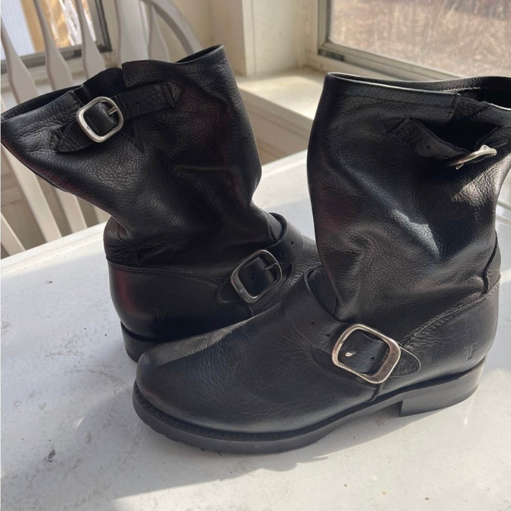 Frye Veronica slouch boot, short